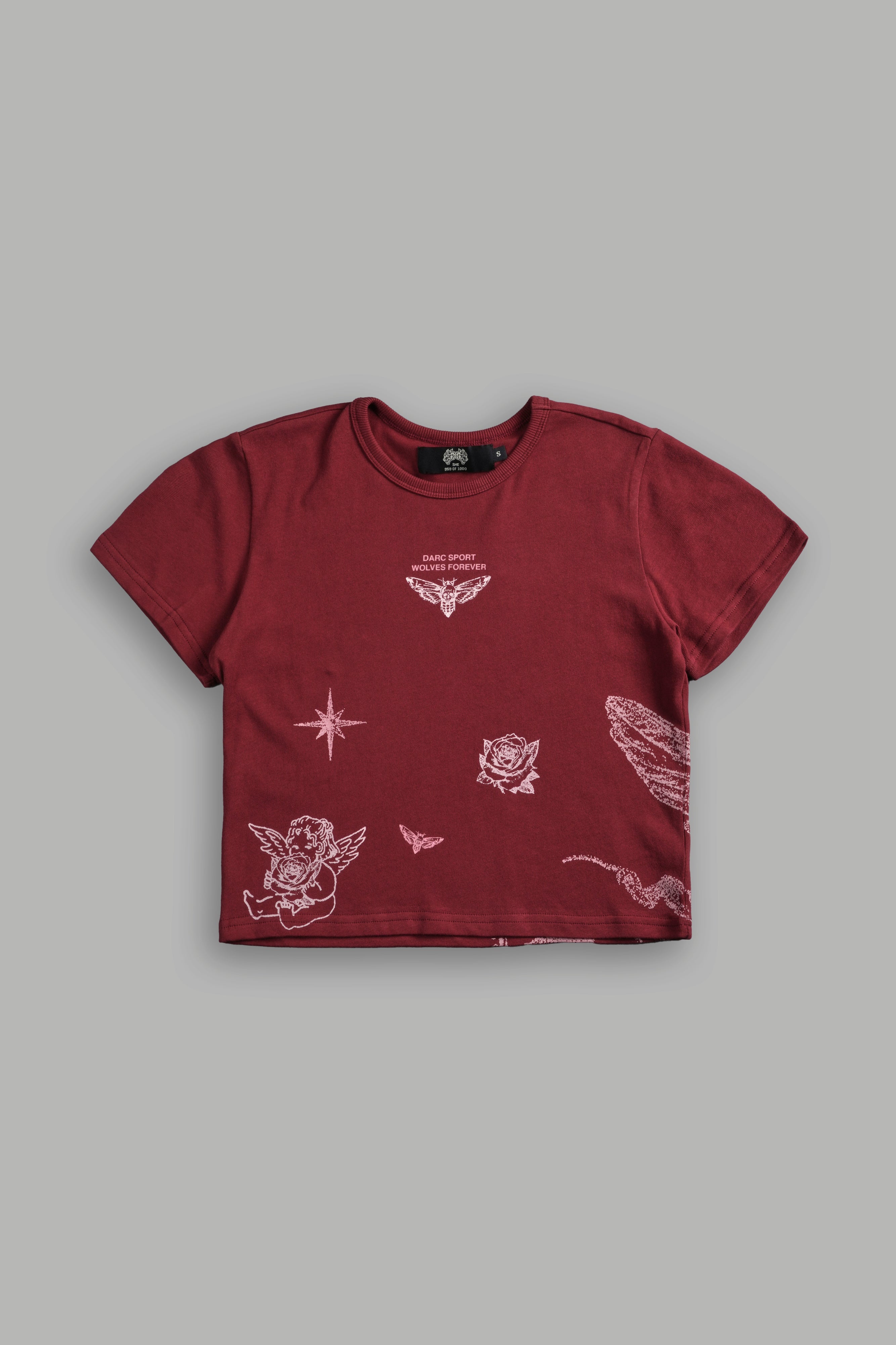Sacred Flash "Timeless" Tee in Cherry Red — imagem 7