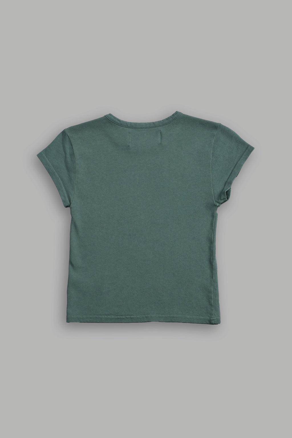 Wolves House "Baby" Tee in Norse Green — imagem 4