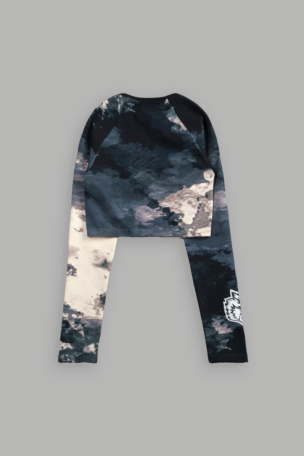 Hesh "Everson Seamless" Sage L/S Top in Sandstorm Marble Wash — imagem 4