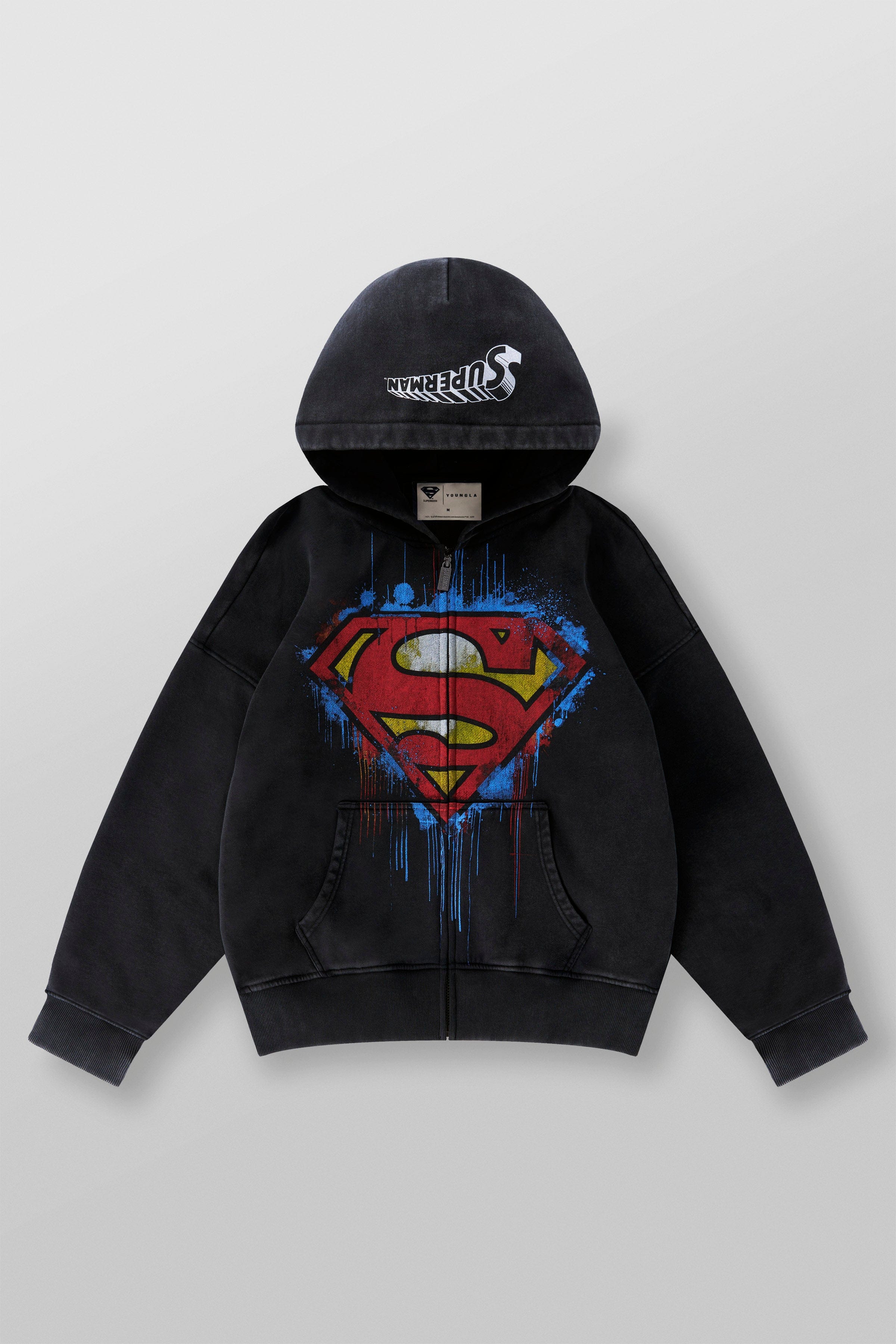 5011 - Superman Drip Zip-Ups — imagem 9