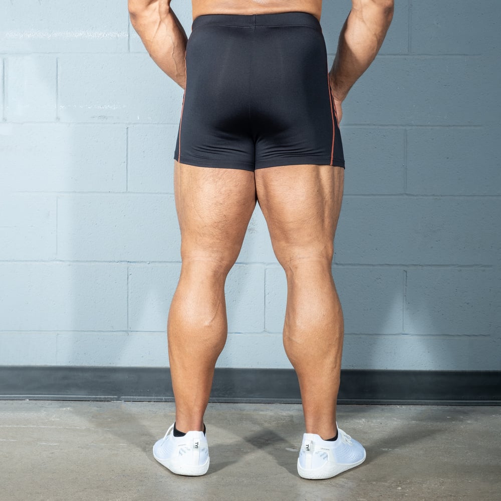 Logo hotpant V2 - Black/Flame - imagem 2