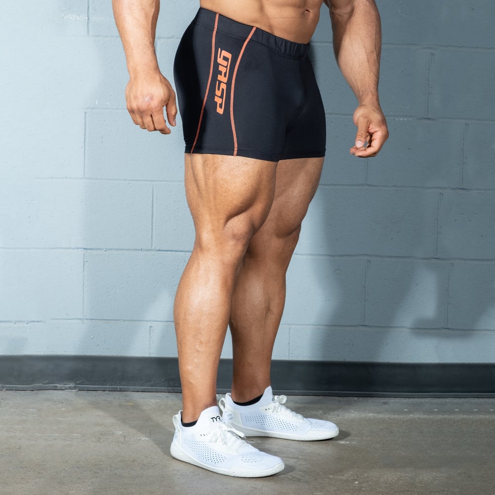 Logo hotpant V2 - Black/Flame - imagem 1