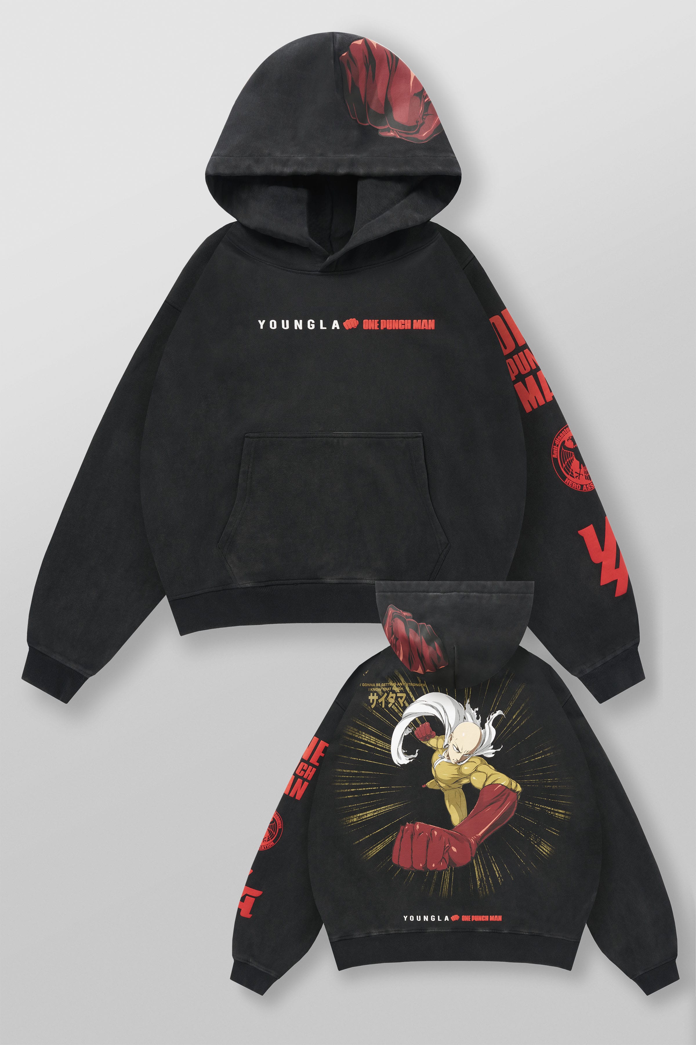 5053 - One Punch Man Hoodies — imagem 8