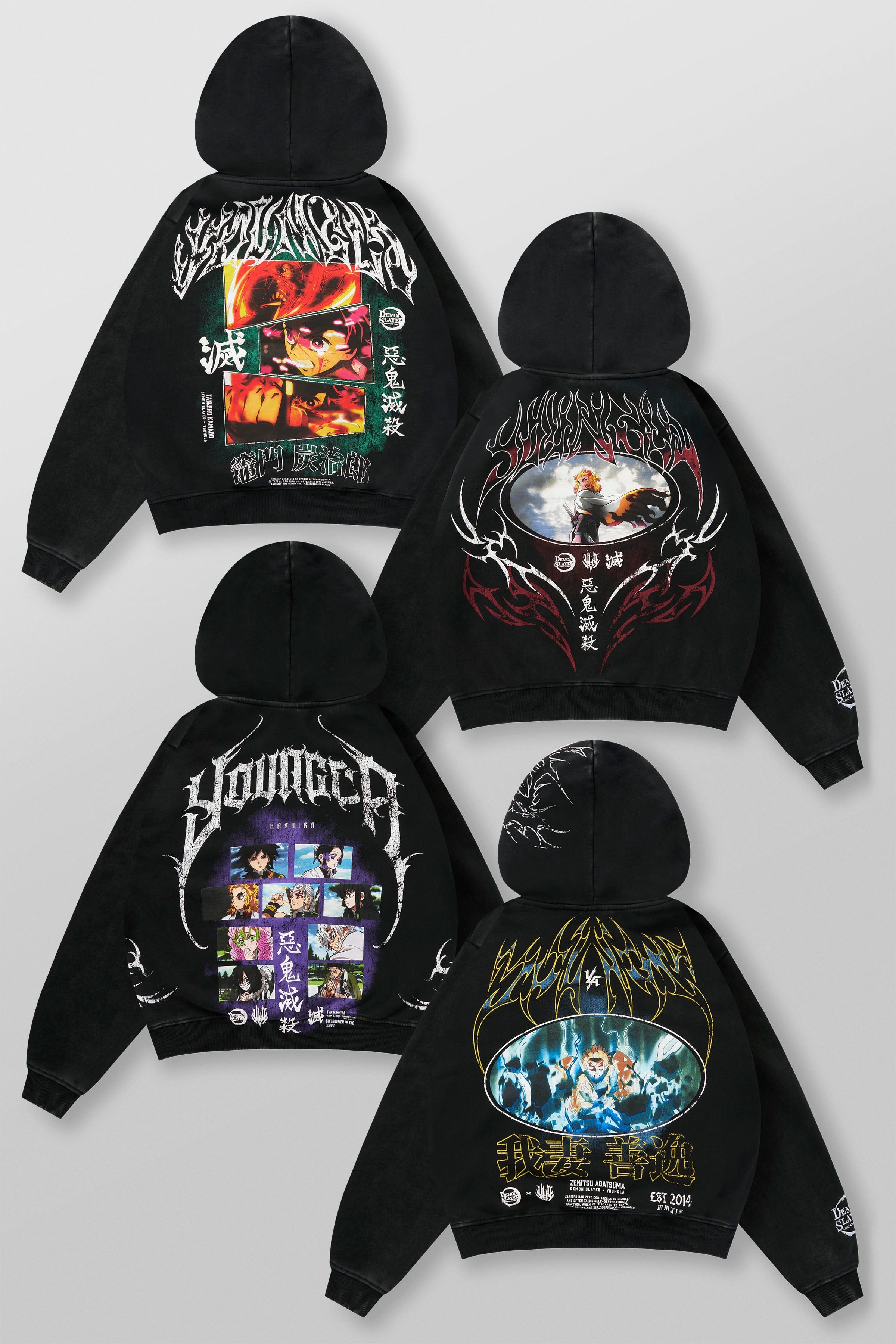 5068 - Demon Slayer: Kimetsu no Yaiba - Hoodies — imagem 2