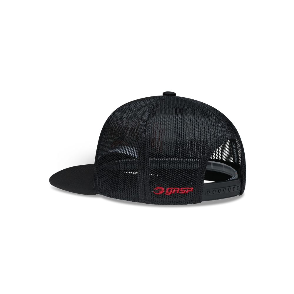 NC Flatbrim Mesh Cap - Black/Red - imagem 2