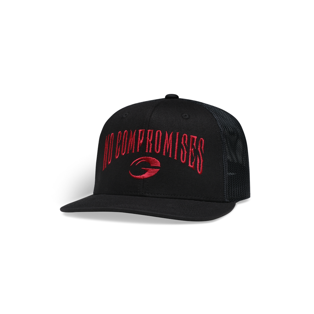 NC Flatbrim Mesh Cap - Black/Red - imagem 4