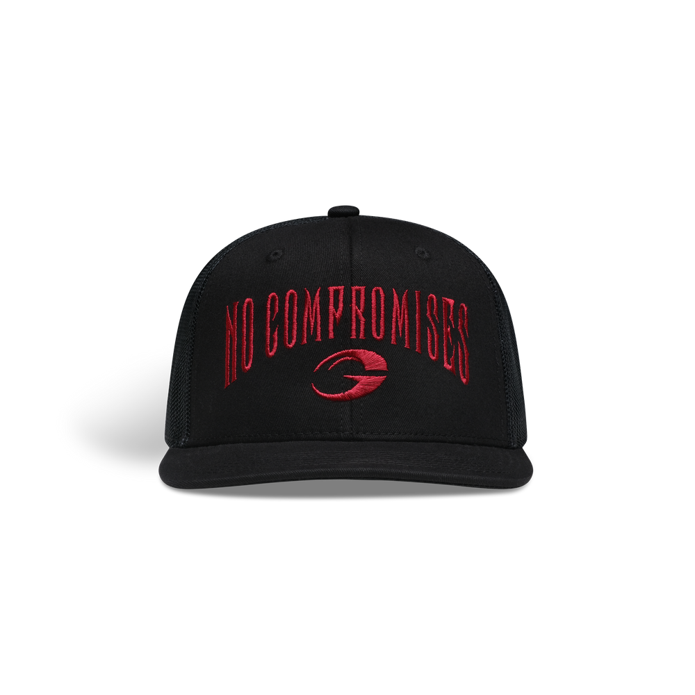 NC Flatbrim Mesh Cap - Black/Red - imagem 1