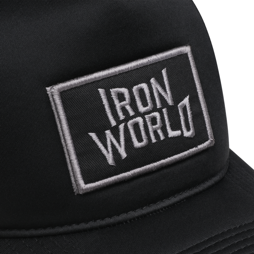 Iron World High Crown Foam Cap - Black - imagem 3