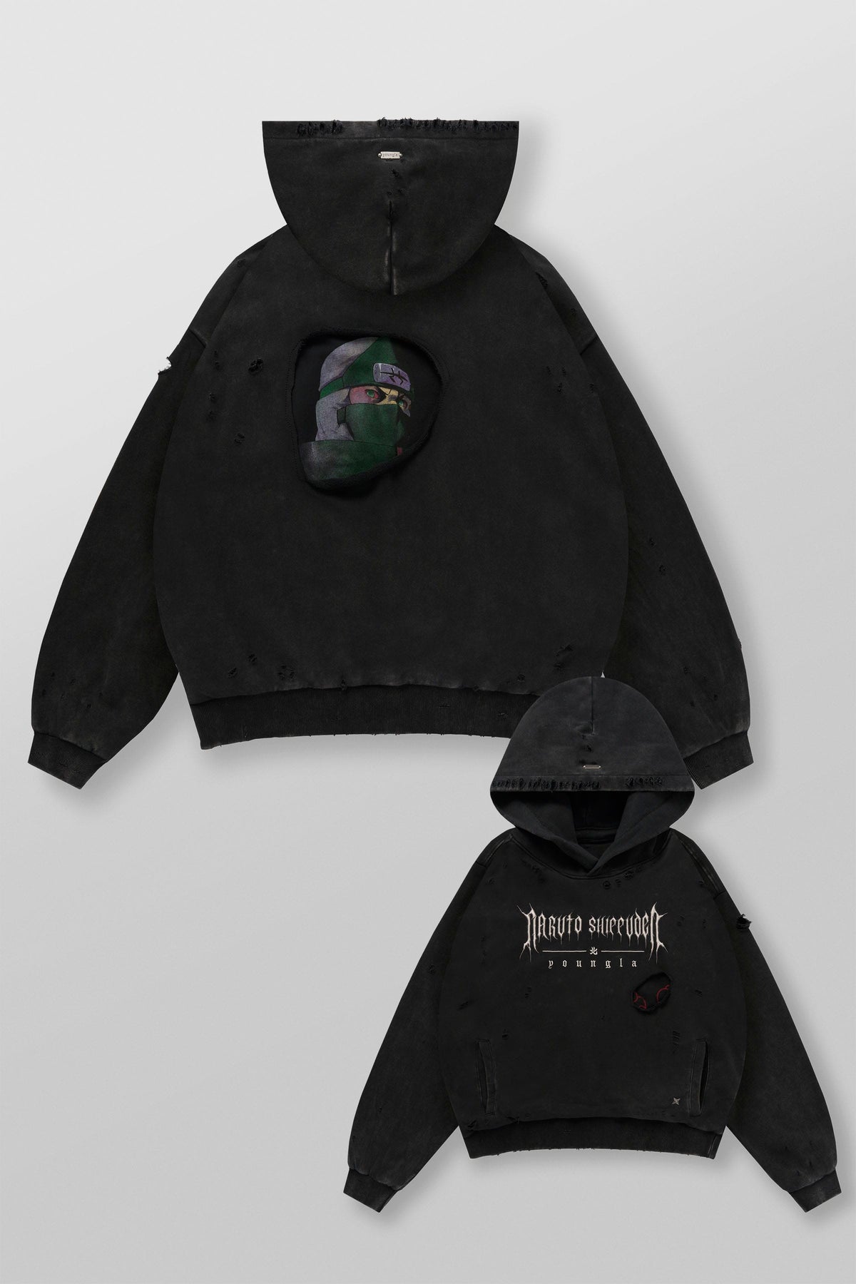 5073 - Naruto Peek Through Hoodies