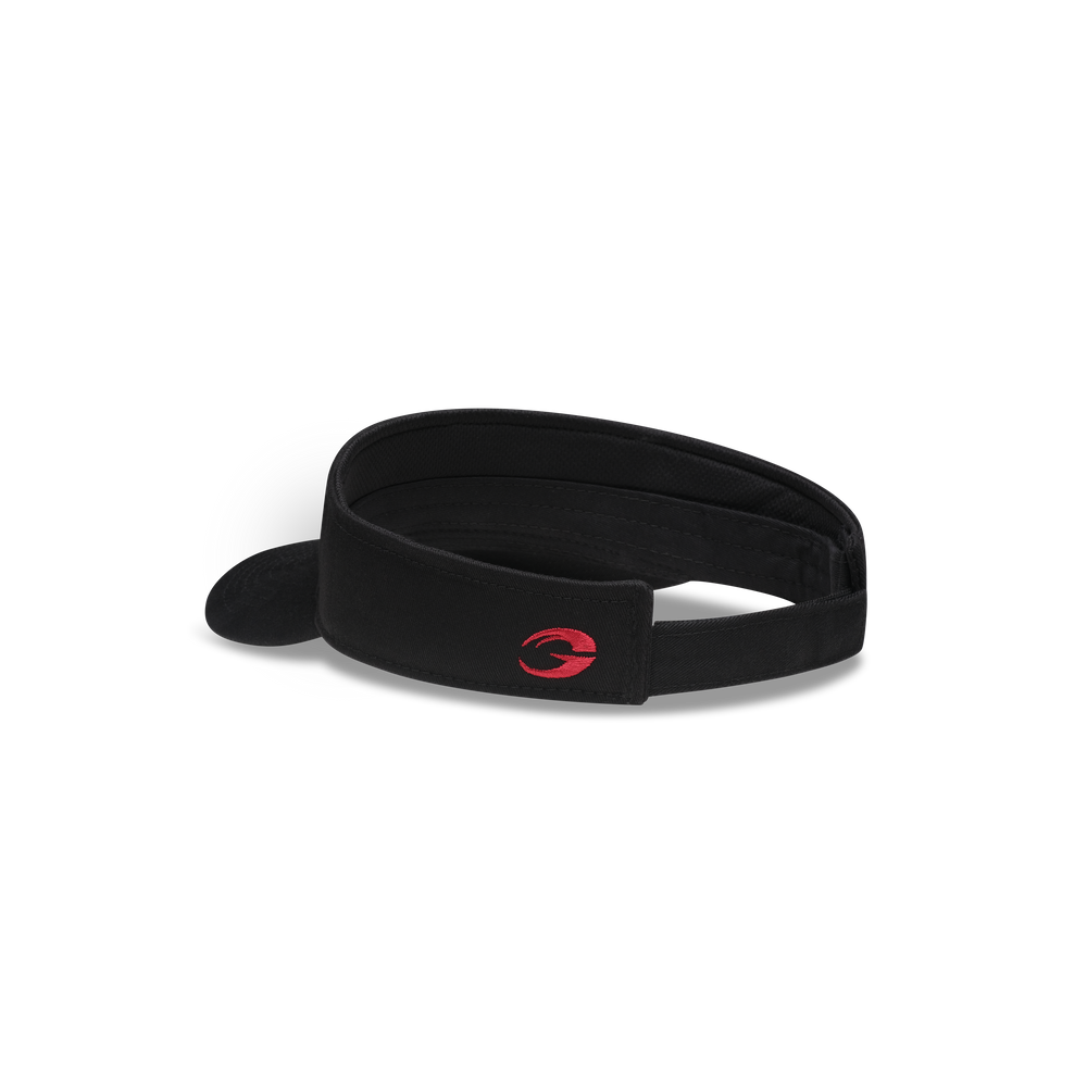 Gasp Visor Cap - Black/Red - imagem 2
