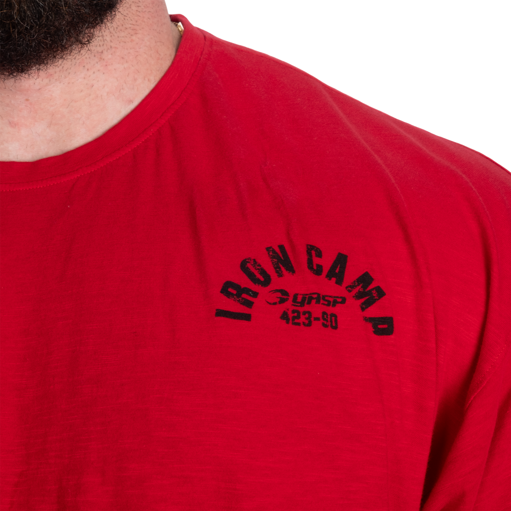 Slub Iron Tee - Washed Chili Red - imagem 6