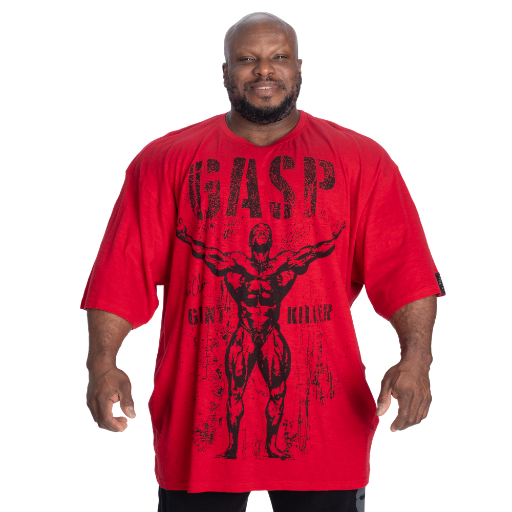 GK Slub Iron Tee - Washed Chili Red - imagem 1