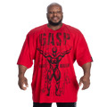 GK Slub Iron Tee - Washed Chili Red - imagem 1