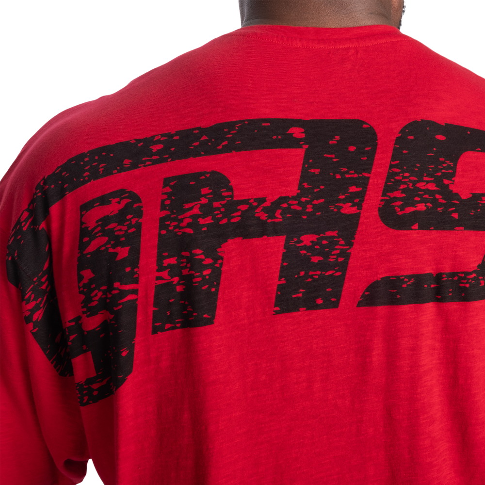 GK Slub Iron Tee - Washed Chili Red - imagem 5
