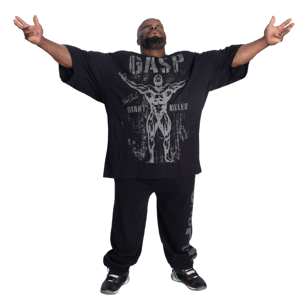 GK Slub Iron Tee - Washed Black - imagem 6