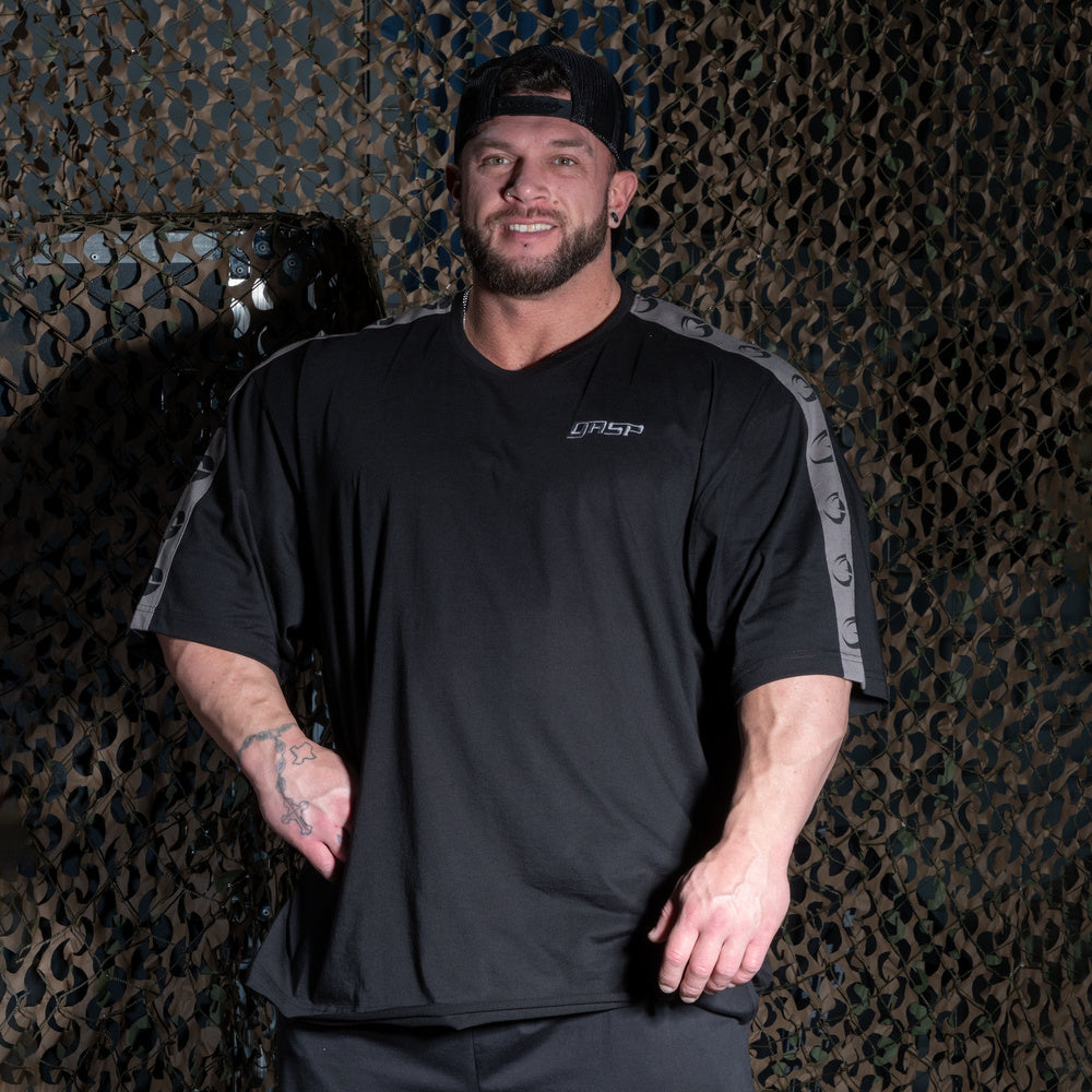 Track Iron Tee - Black - imagem 1