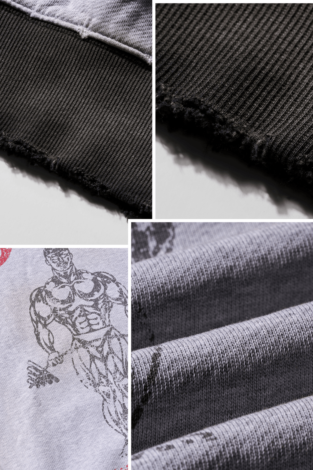 5168 - Gold's Iron Legacy Distress Hoodies — imagem 5