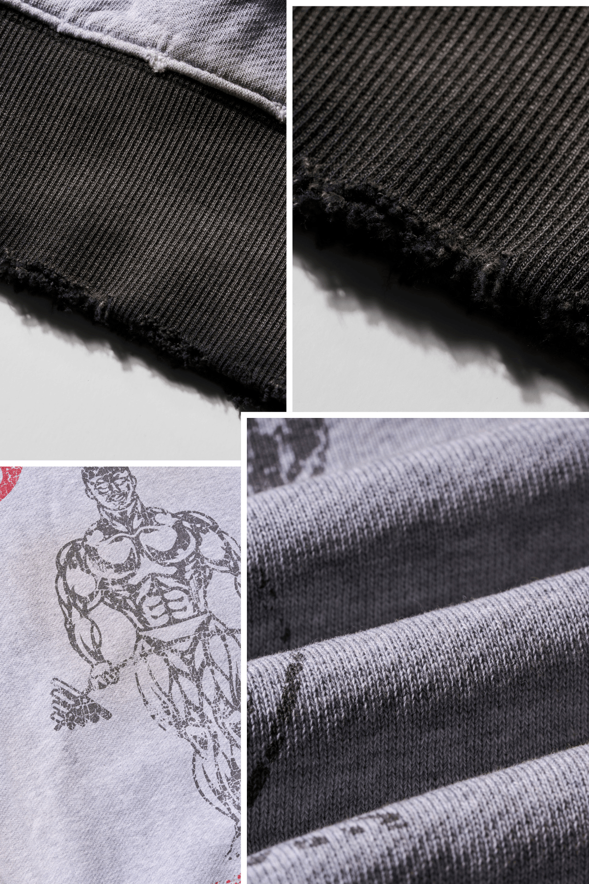 5168 - Gold's Iron Legacy Distress Hoodies — imagem 5