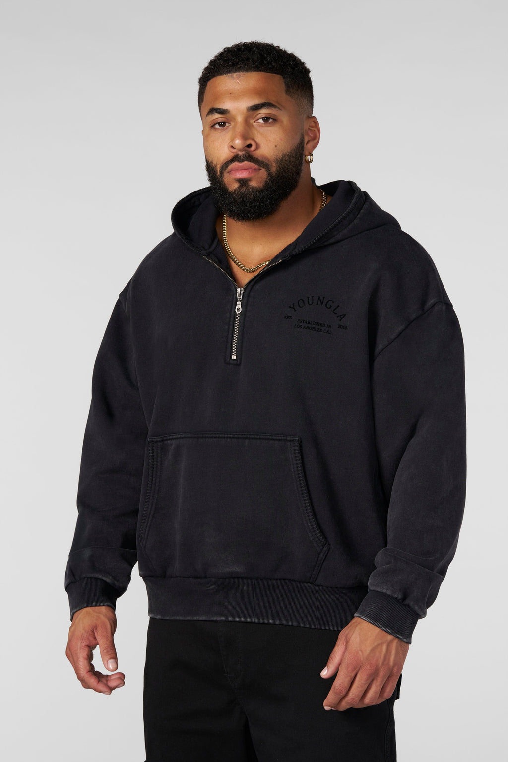 5169 - Old Money Quarter-Zip Hoodies — imagem 4