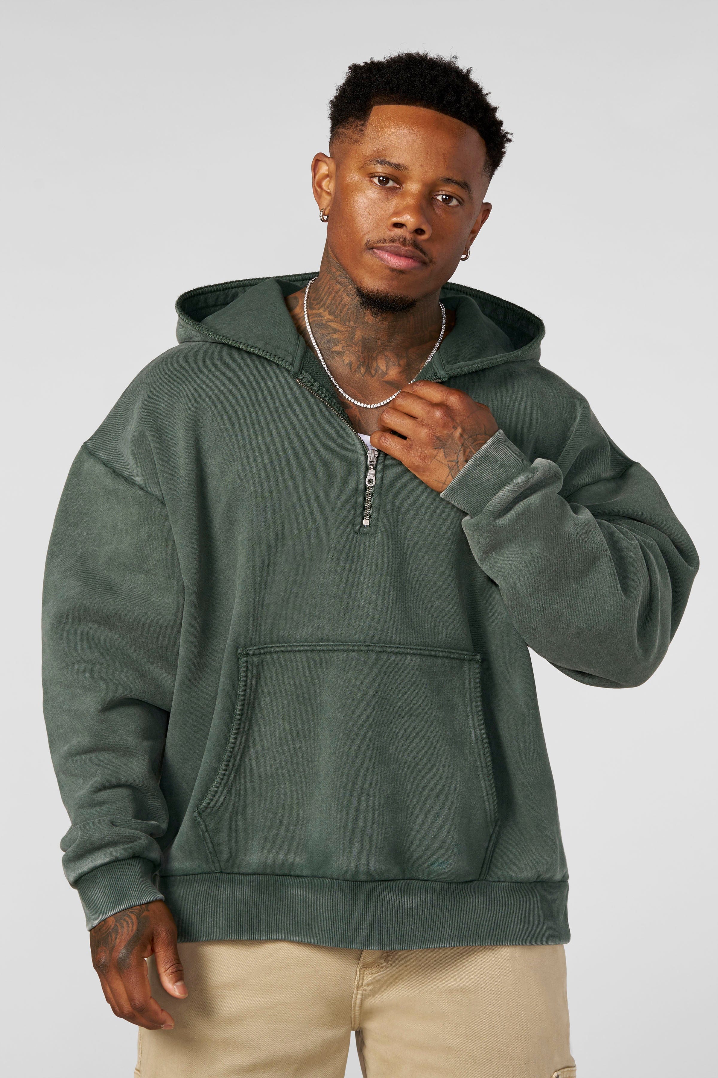 5169 - Old Money Quarter-Zip Hoodies — imagem 7
