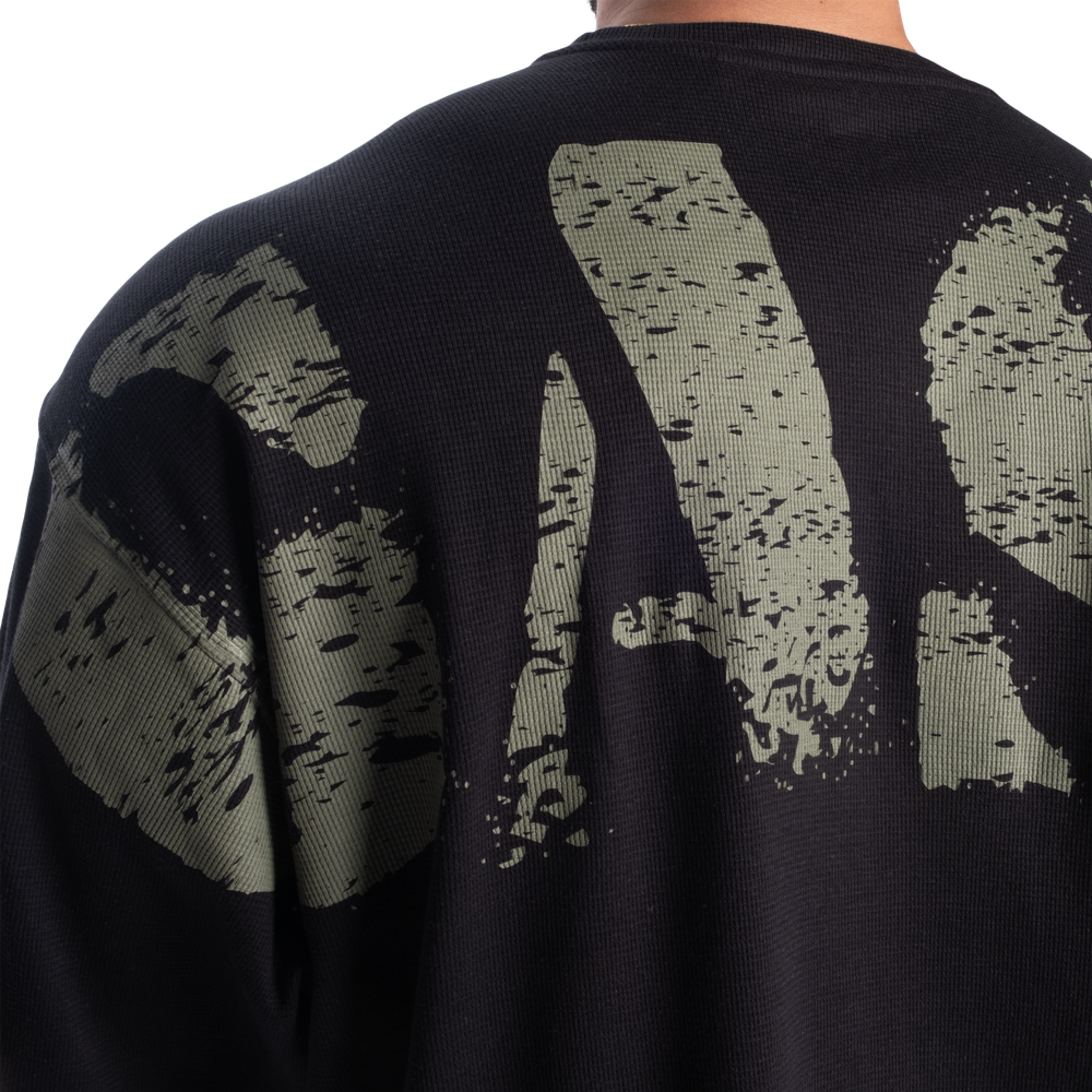 Iron Thermal Tee - Black/Green - imagem 6