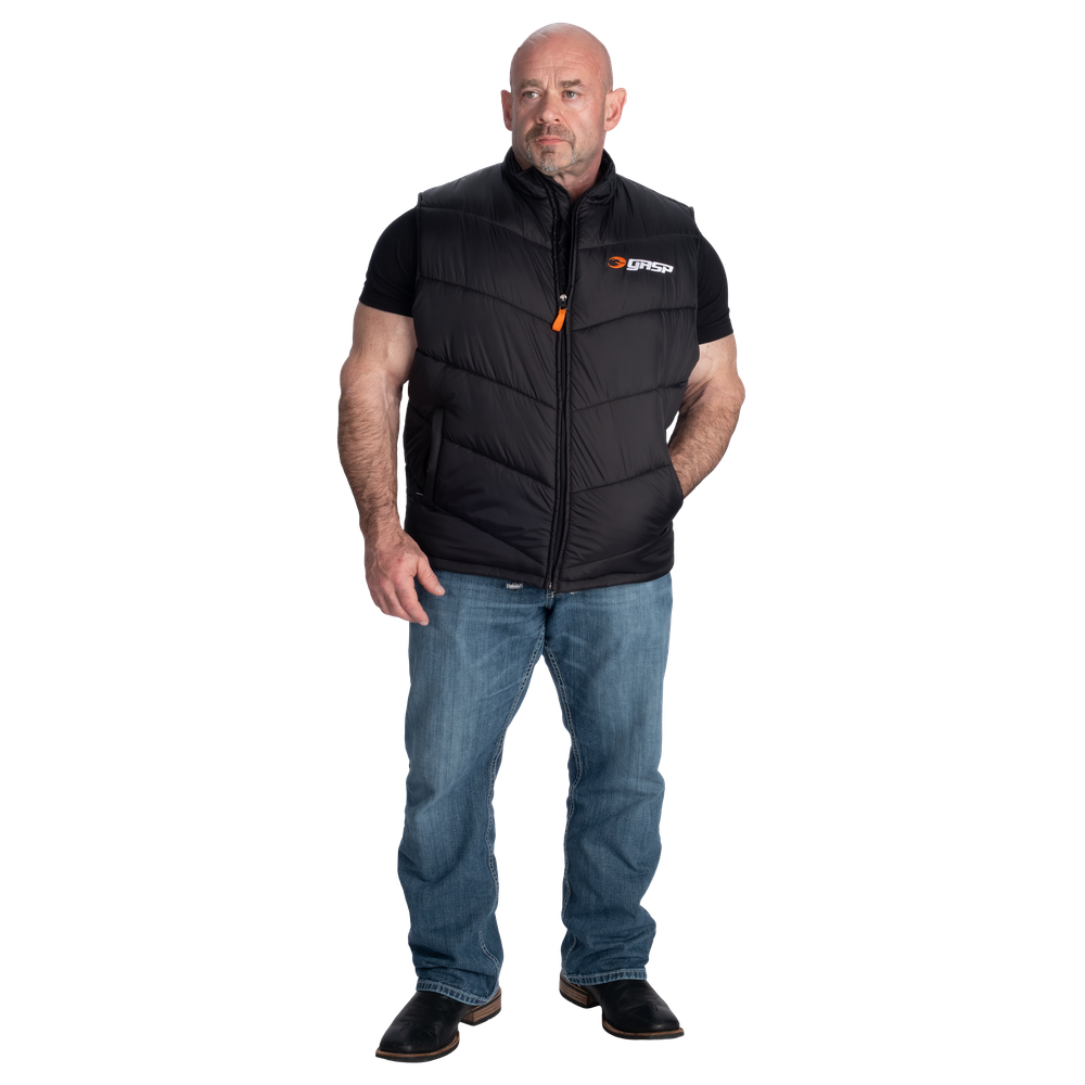Gasp Puffer Vest - Black - imagem 5