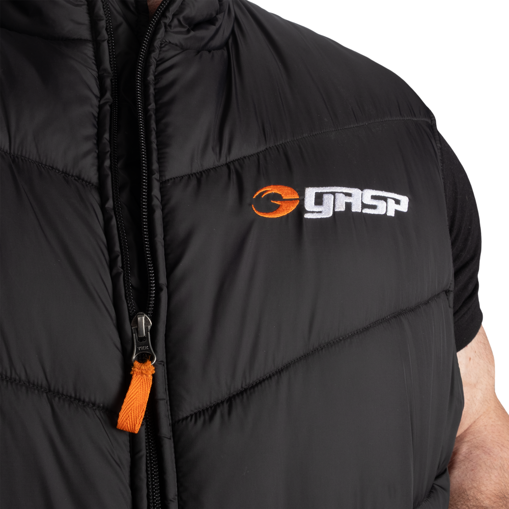 Gasp Puffer Vest - Black - imagem 3