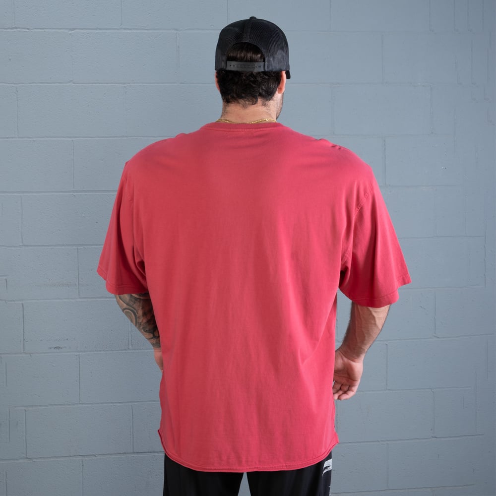 Vintage Iron Tee - Washed Chili Red - imagem 2