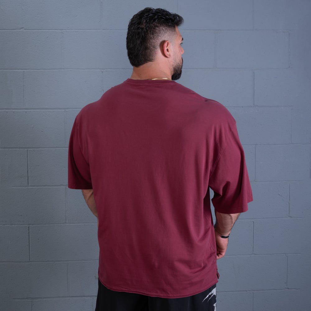 Vintage Iron Tee - Washed Maroon - imagem 2
