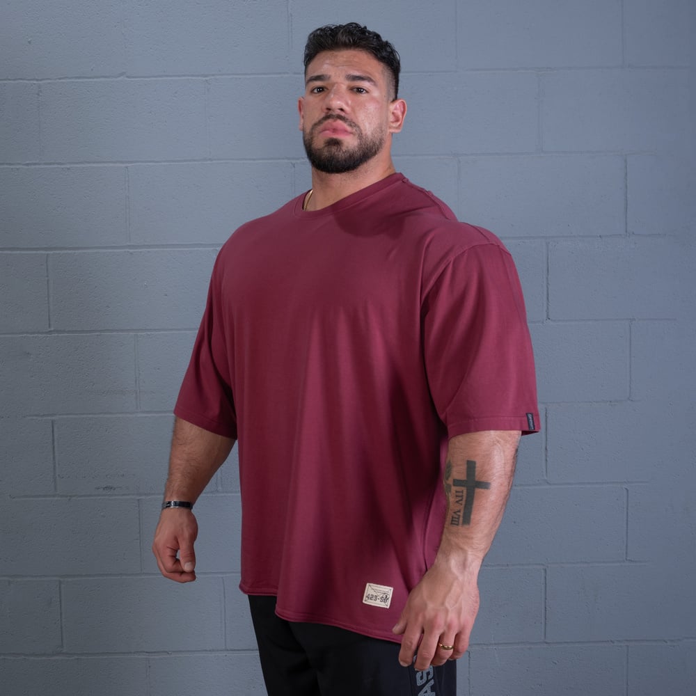 Vintage Iron Tee - Washed Maroon - imagem 3