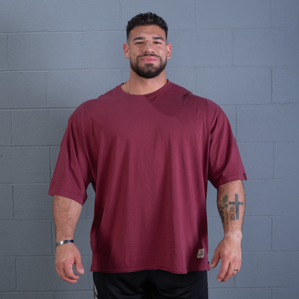 Vintage Iron Tee - Washed Maroon - imagem 1