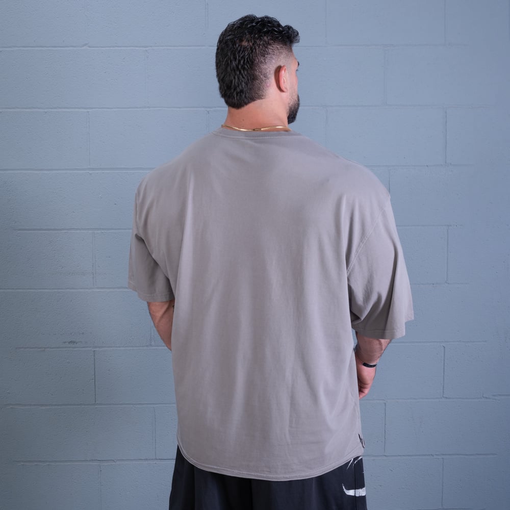 Vintage Iron Tee - Washed Smoke Grey - imagem 2
