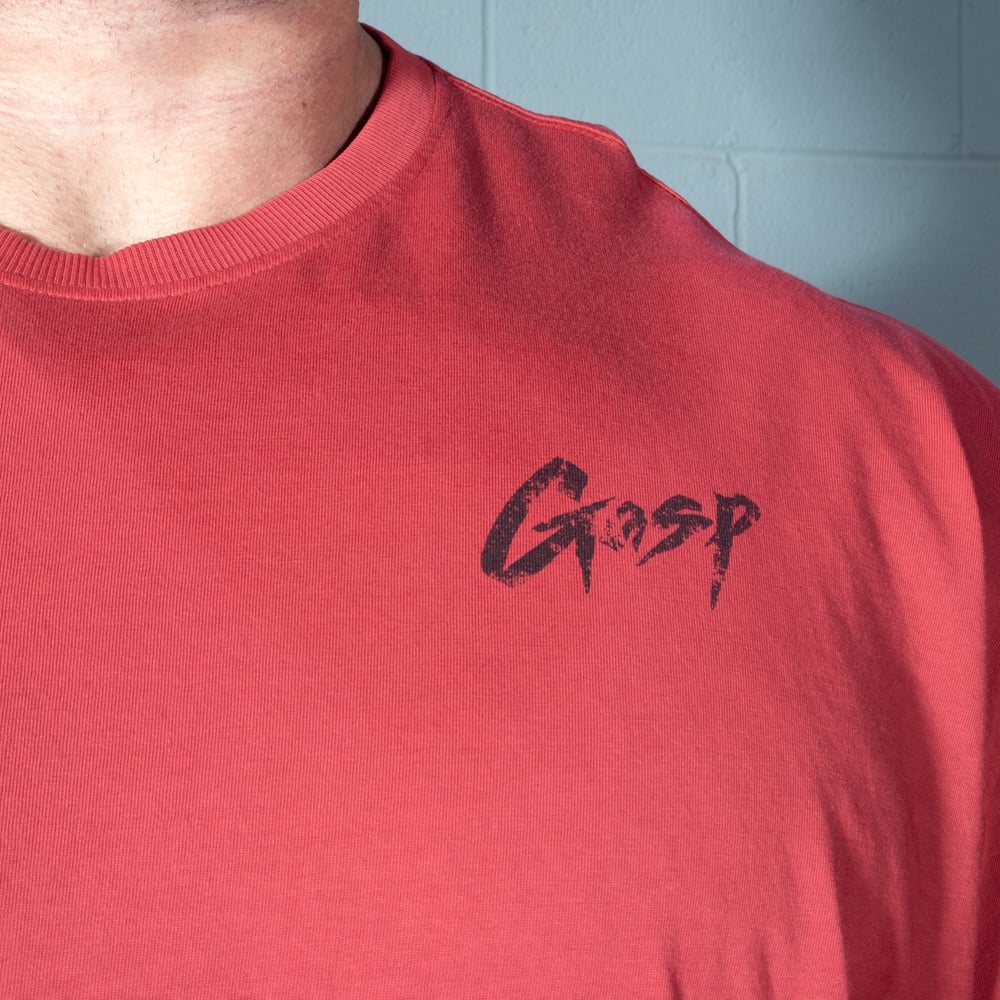 Washed Iron Tee - Washed Chili Red - imagem 4