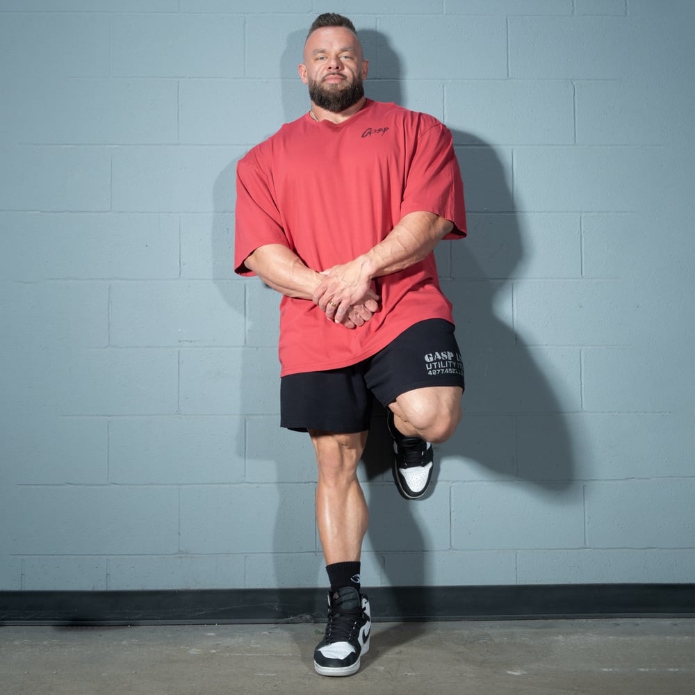 Washed Iron Tee - Washed Chili Red - imagem 6
