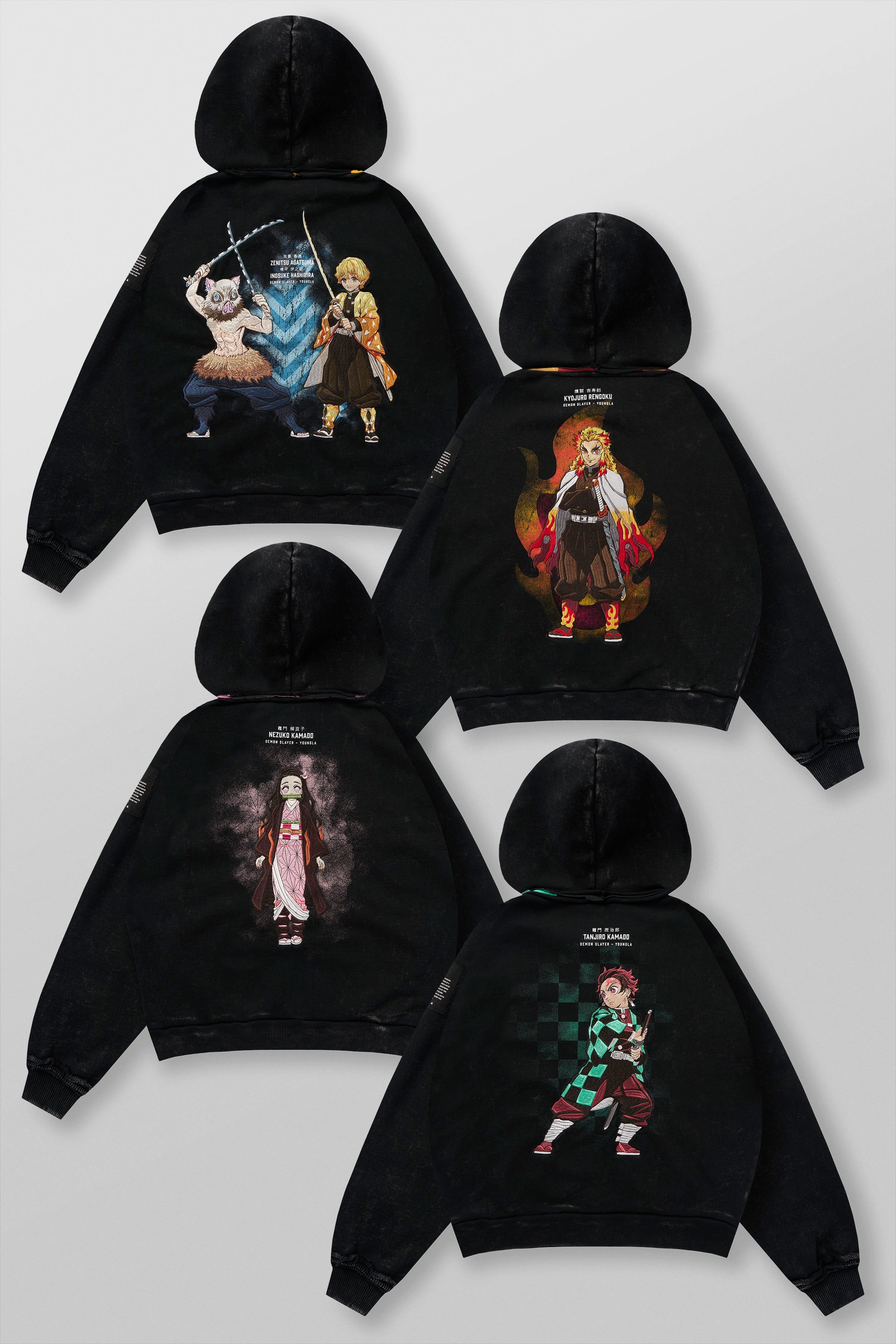 5195 - Demon Slayer: Kimetsu no Yaiba - Zip-ups — imagem 2