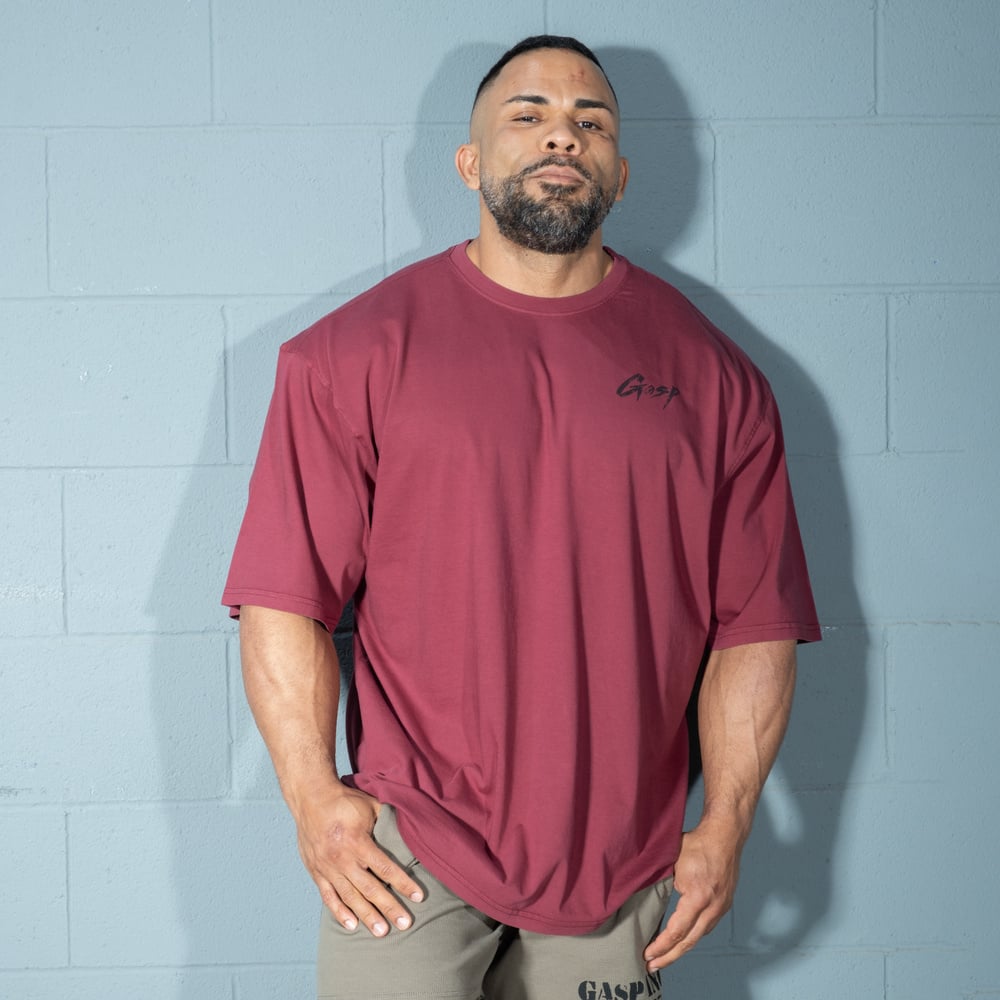 Washed Iron Tee - Washed Maroon - imagem 2