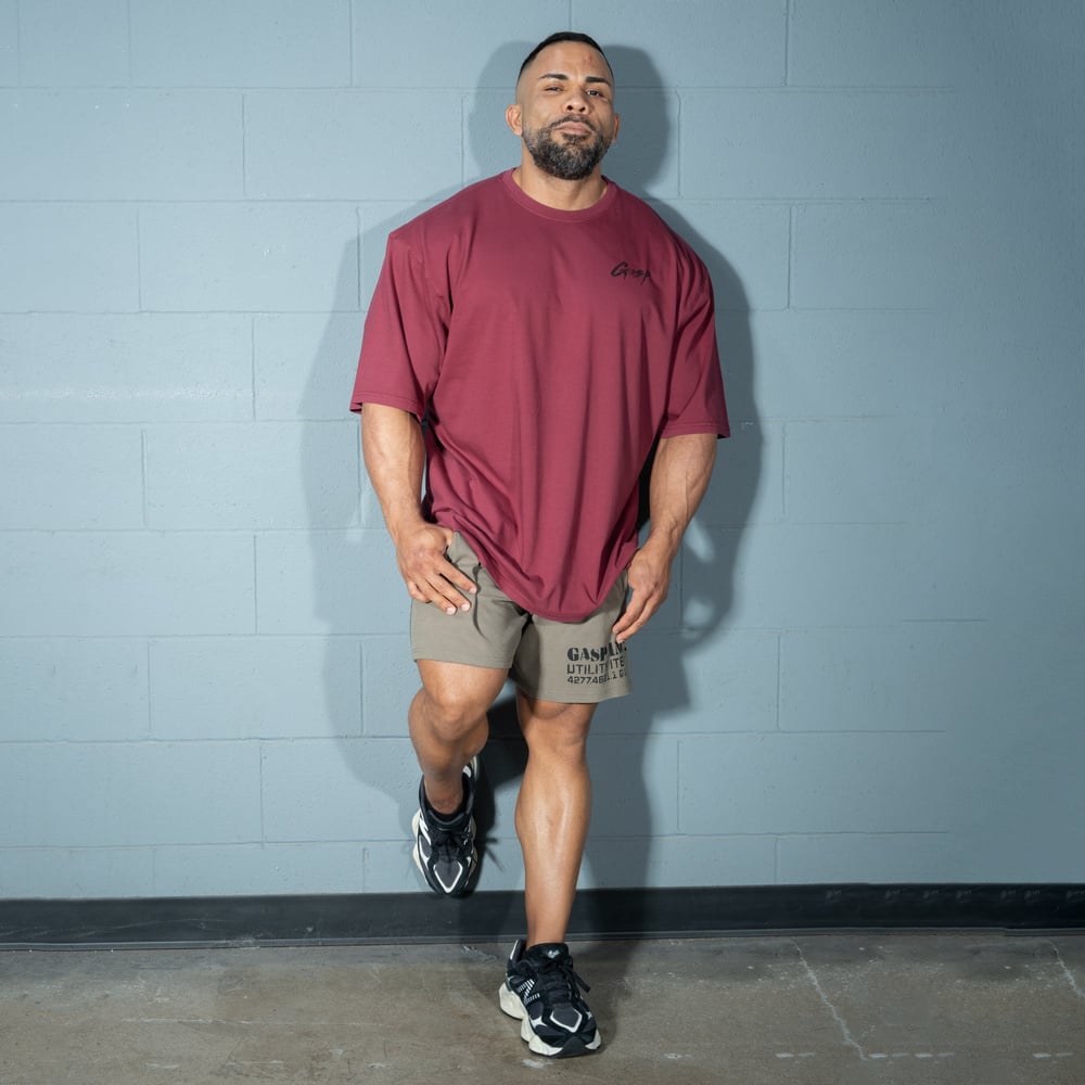 Washed Iron Tee - Washed Maroon - imagem 6