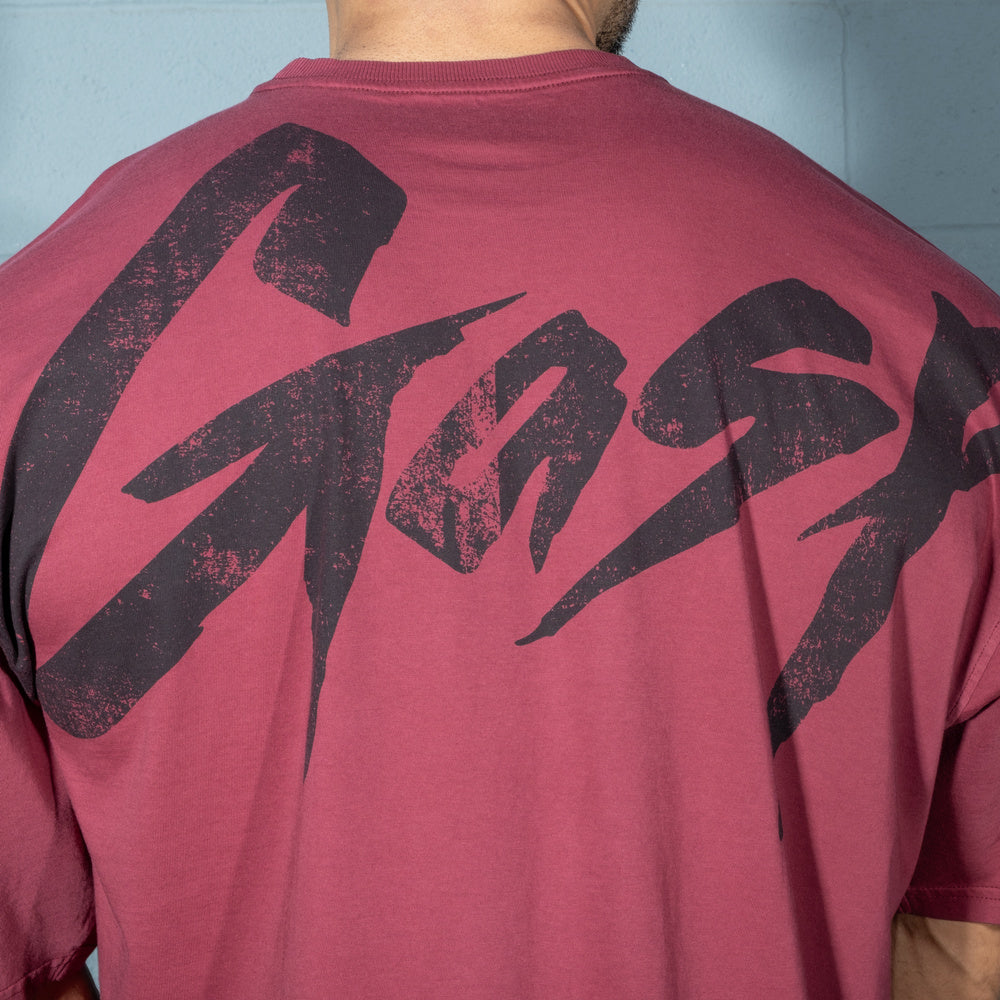 Washed Iron Tee - Washed Maroon - imagem 5