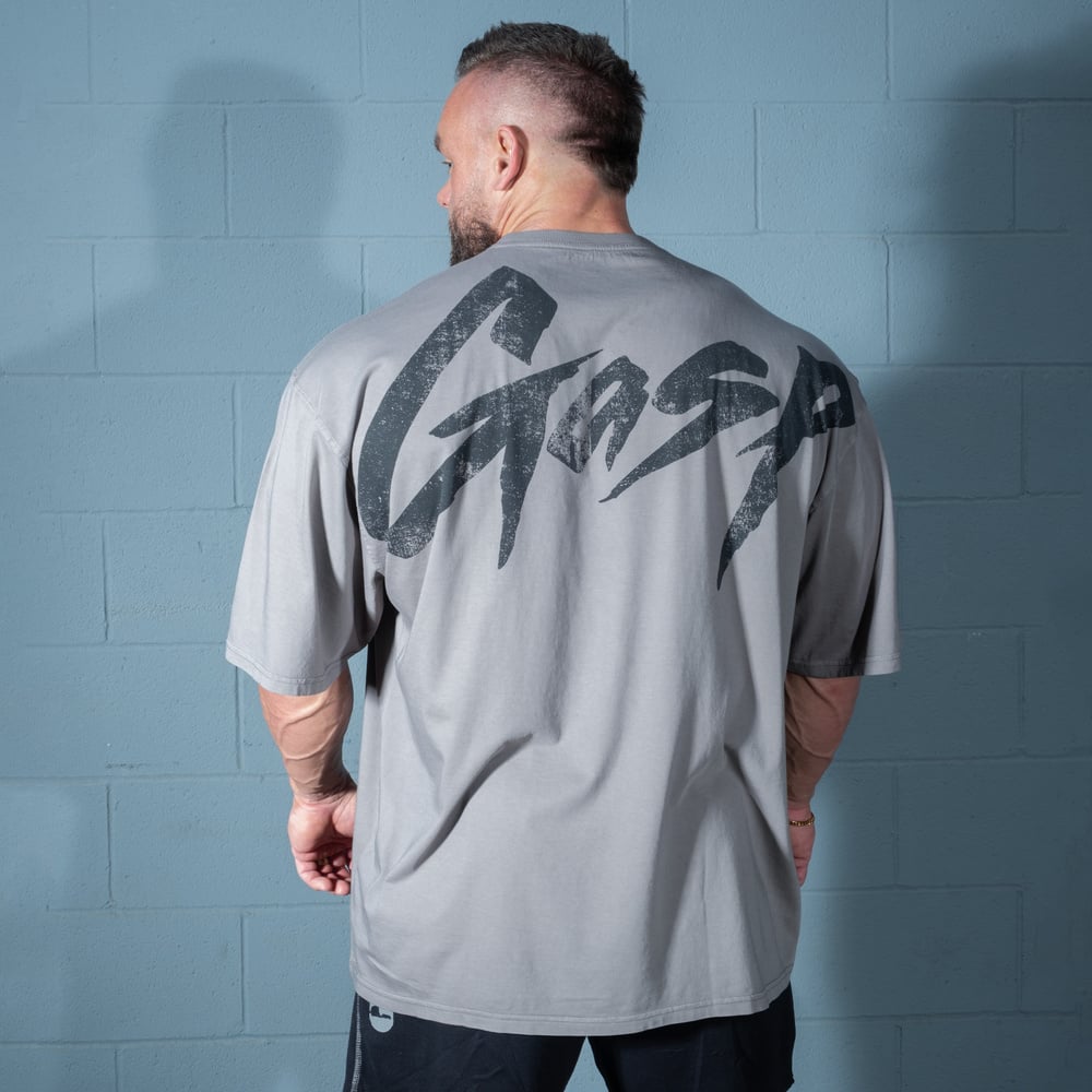 Washed Iron Tee - Washed Smoke Grey - imagem 1