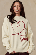 W5220 Hearts Sweater — imagem 1