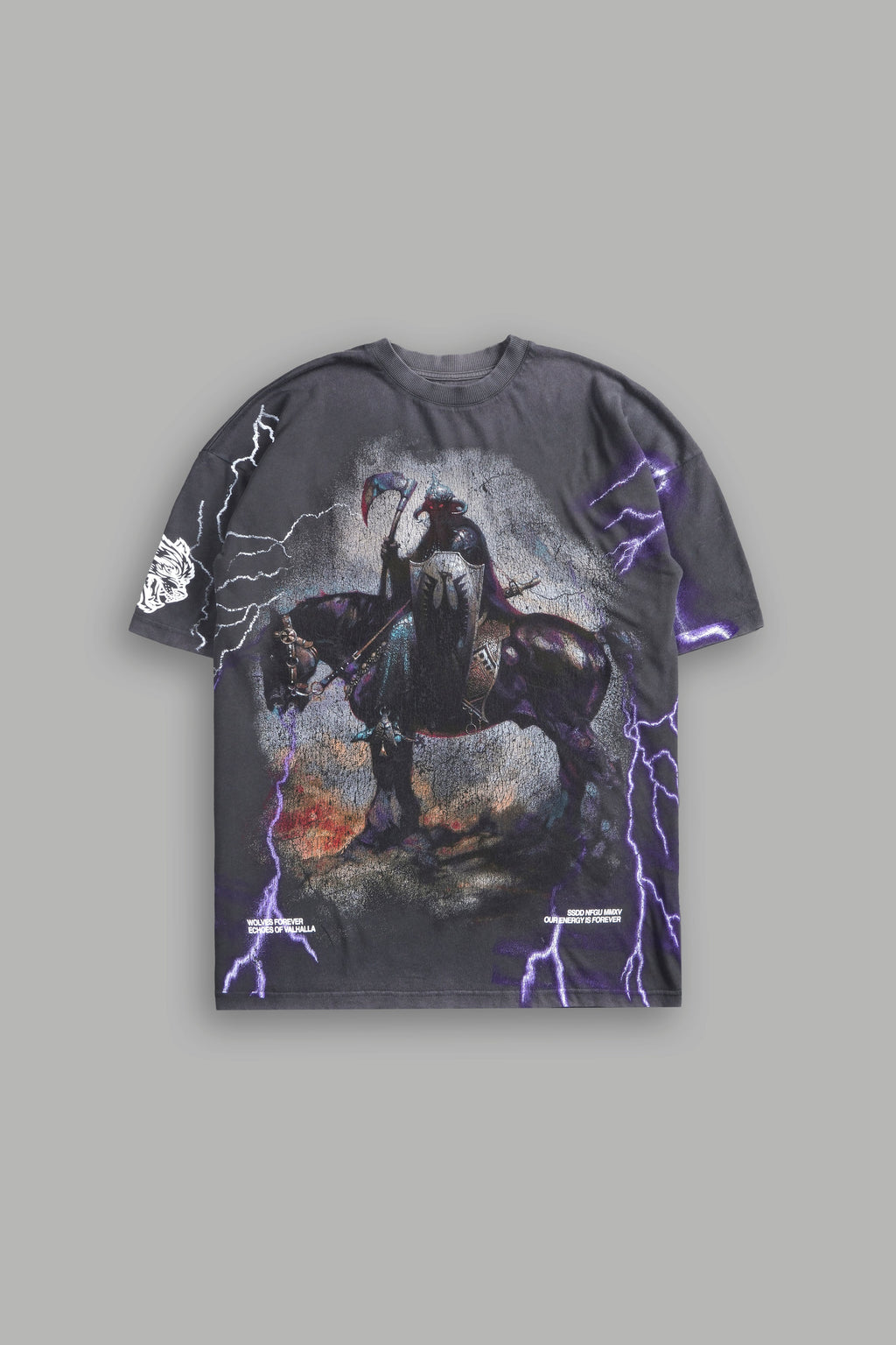 Elysium "Premium" Oversized Tee in Wolf Gray — imagem 1