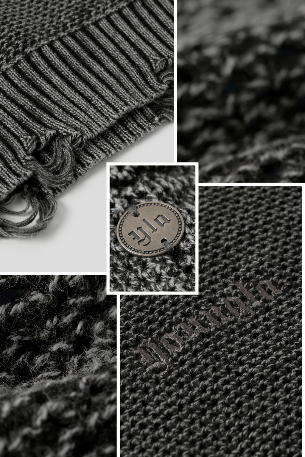 5229 - Rave Knit Hoodies — imagem 6