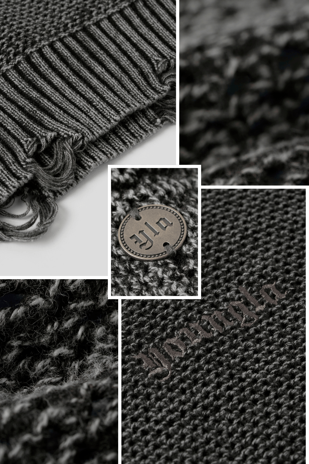5229 - Rave Knit Hoodies — imagem 6