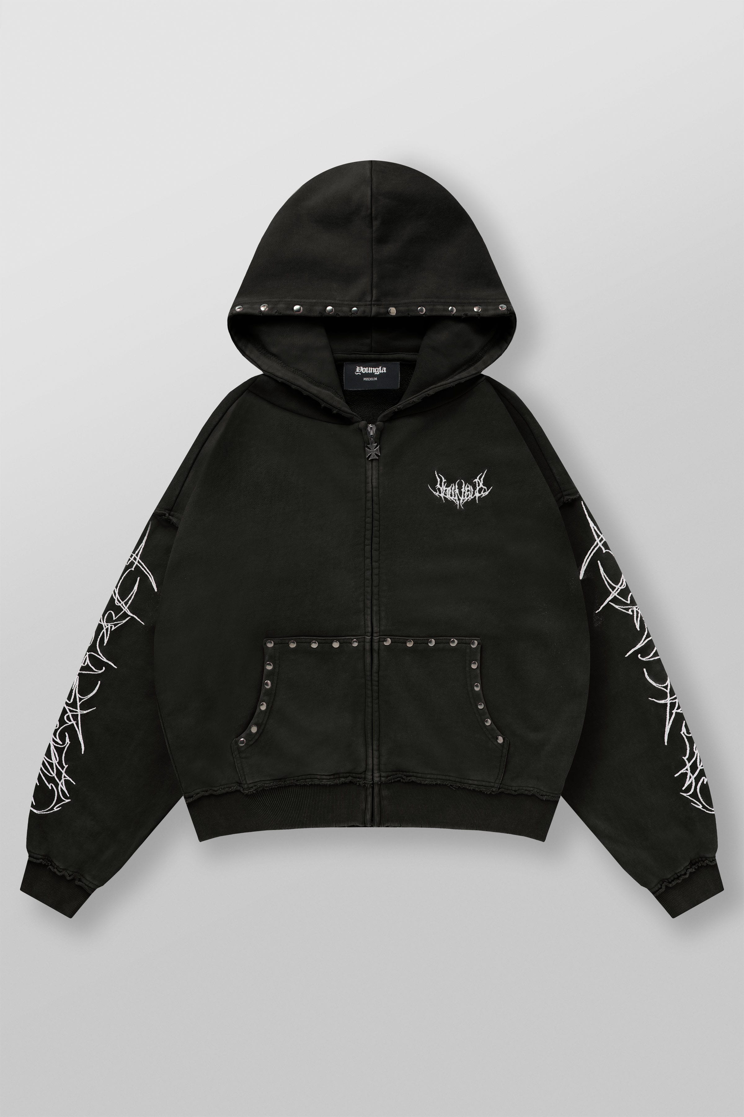 5232 - Tribal Stud Zip-Ups — imagem 12
