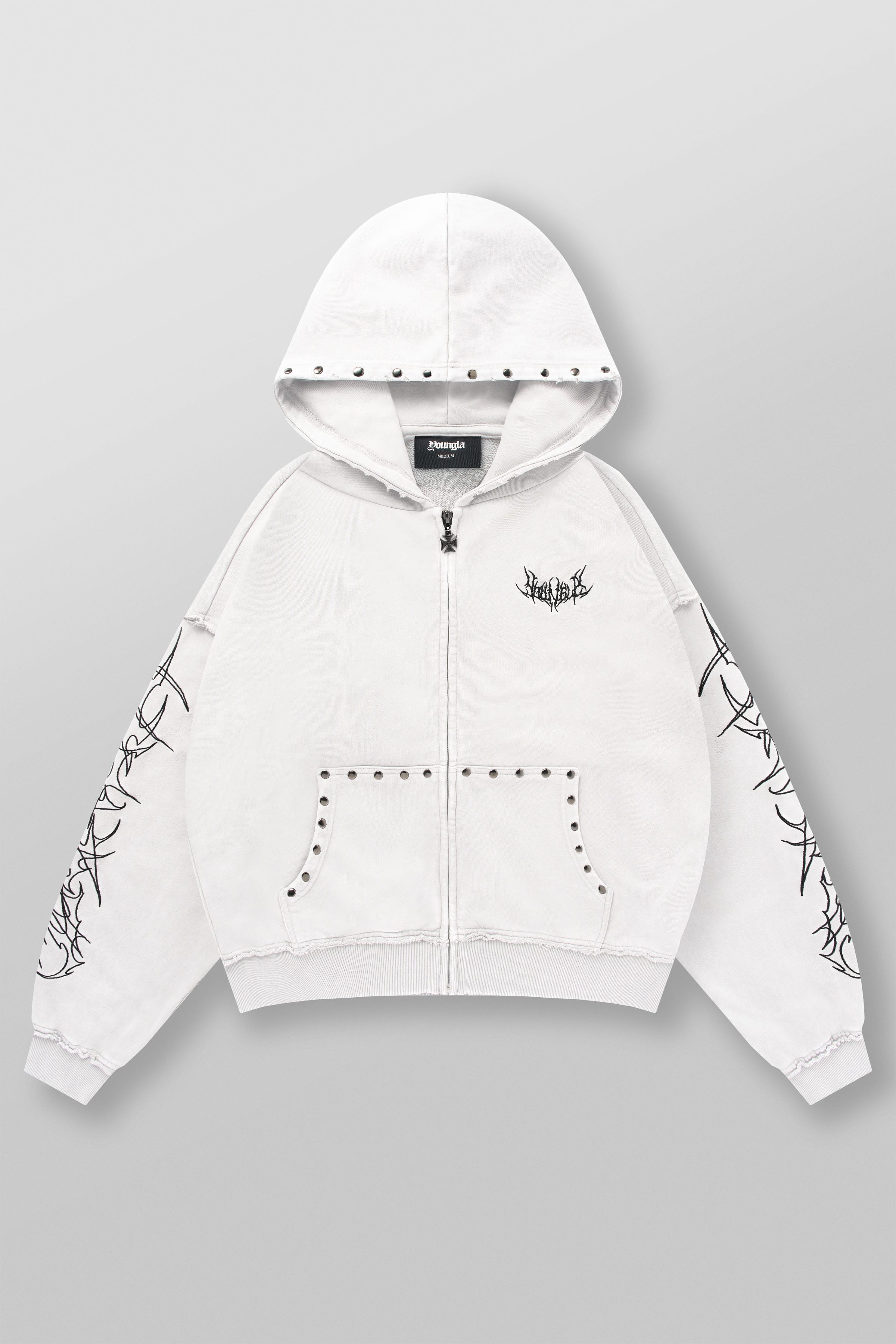 5232 - Tribal Stud Zip-Ups — imagem 11
