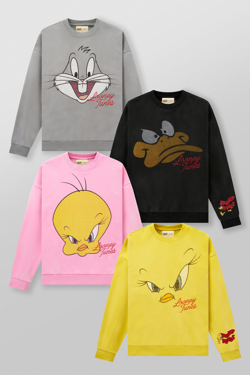 5255 - Looney Tunes Face Crewnecks — imagem 1