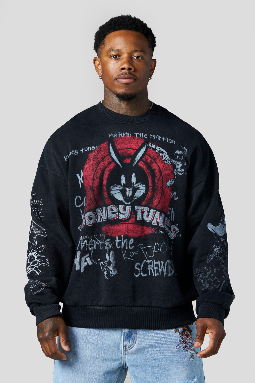 5256 - Looney Tunes Graffiti Crewnecks — imagem 2