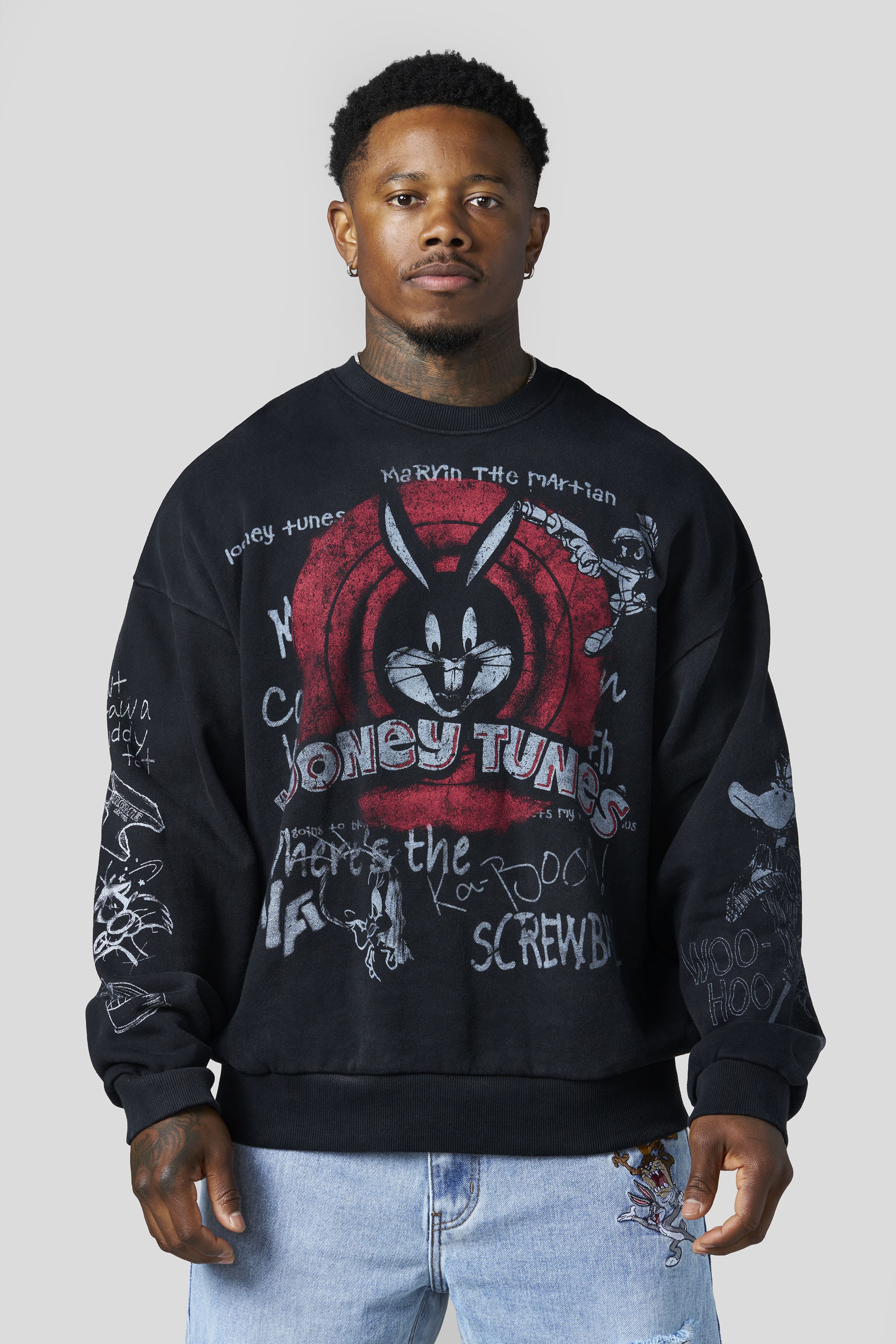 5256 - Looney Tunes Graffiti Crewnecks — imagem 2