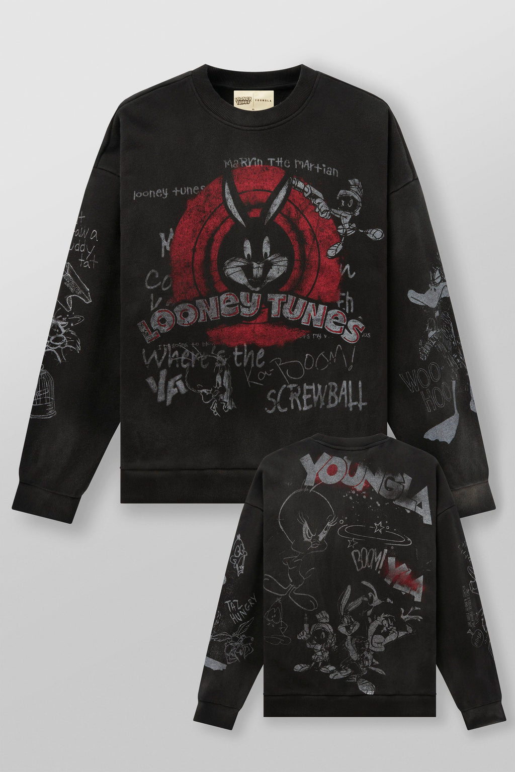 5256 - Looney Tunes Graffiti Crewnecks — imagem 9