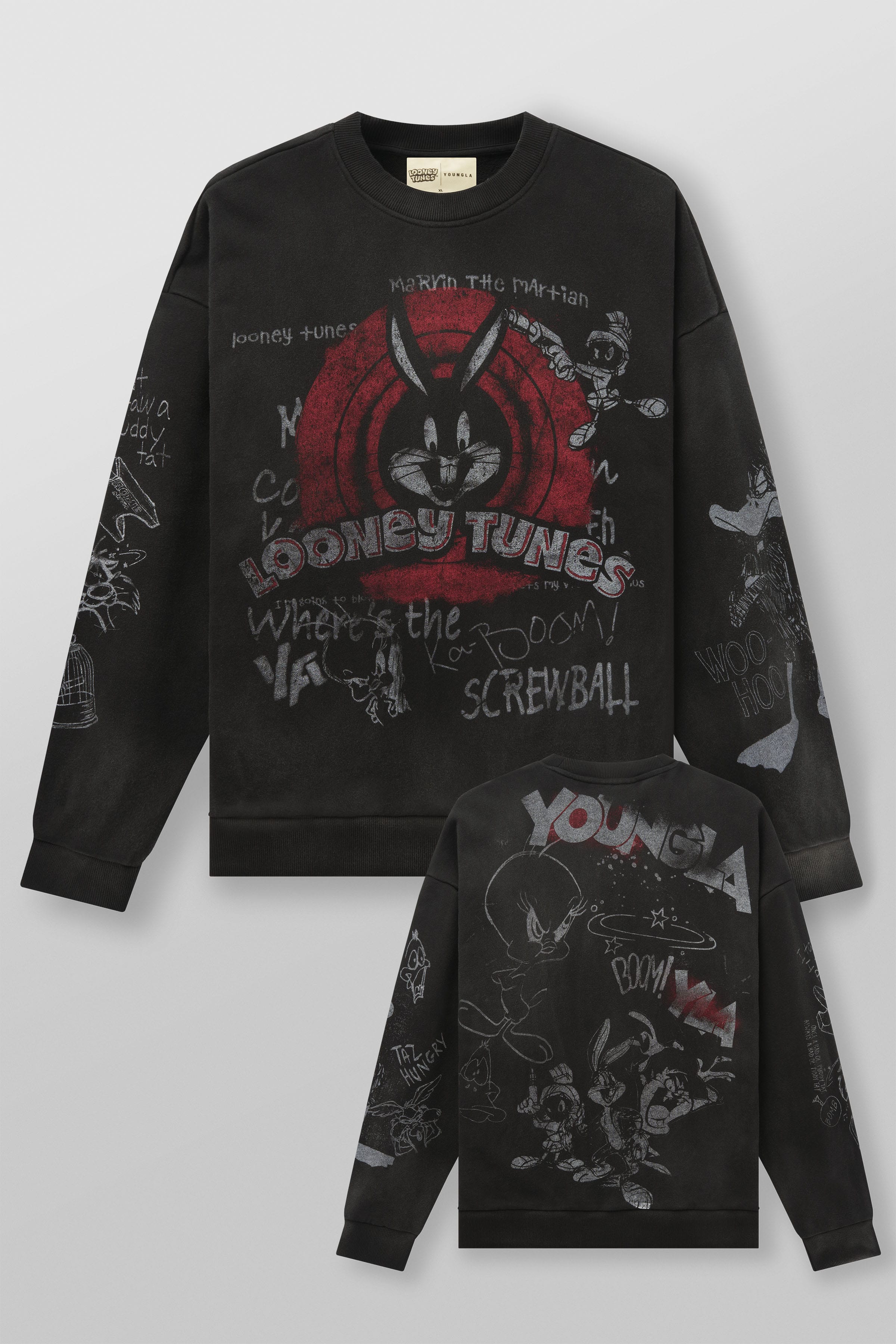 5256 - Looney Tunes Graffiti Crewnecks — imagem 9